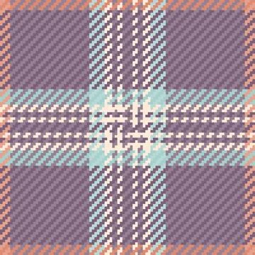 Stylish pastel plaid pattern. Perfect for textile designs, fashion, home deco Stock Illustration