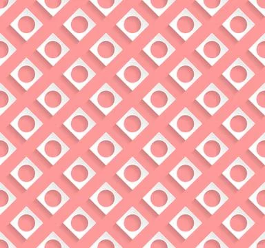 Stylish pattern design with light red background Stock Illustration