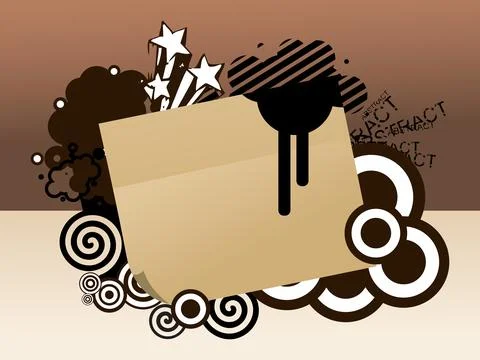 Stylish pattern illustration Stock Illustration