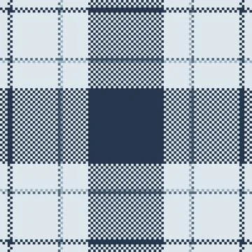 Stylish pixelated checkered pattern in blue and white. Ideal for website back Stock Illustration