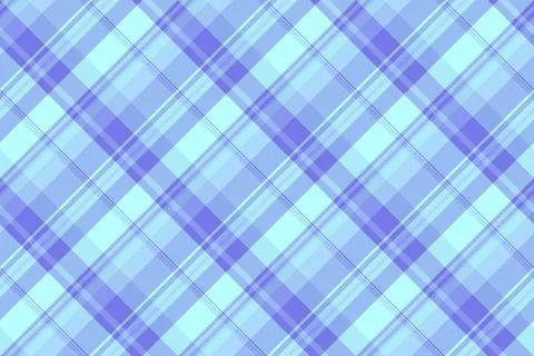 Stylish plaid pattern in calming blue tones. Versatile background for design  Stock Illustration