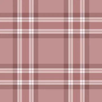 Stylish plaid pattern with a dusty rose and white color scheme. Creates a war Stock Illustration