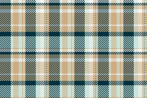 Stylish plaid pattern featuring neutral tones and accents, perfect for backgr イラスト素材