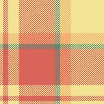 Stylish plaid pattern with warm autumn colors. A classic textile design great Illustrazione stock