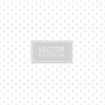Stylish seamless dotted pattern - simple minimalistic design. White and grey 스톡 일러스트