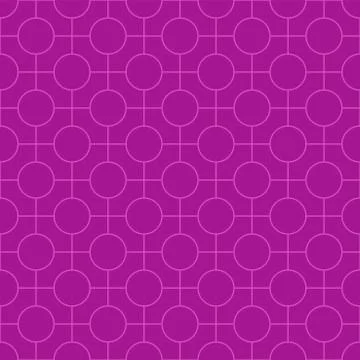 Stylish seamless geometric pattern. Bright vector background - simple texture 库存插图