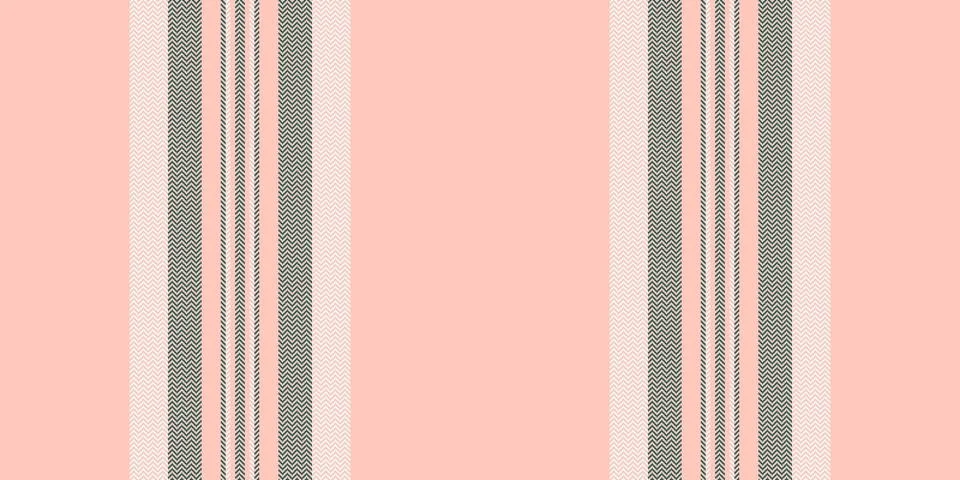 A stylish seamless striped pattern featuring pastel pink and grey herringbone Stock Illustration