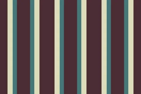 Stylish seamless striped pattern with a retro aesthetic. Vertical lines in va Stockillustratie