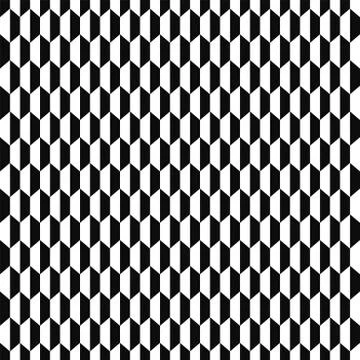 Stylish seamless textile pattern - repeatable geometric design. Black and white Иллюстрация