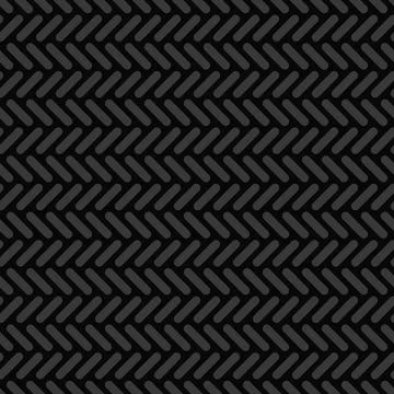 Stylish seamless textile pattern - repeatable geometric design. Black abstract Illustrazione stock