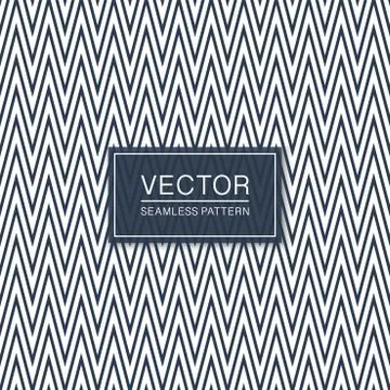 Stylish seamless zigzag pattern - trendy design. Geometric striped background イラスト素材