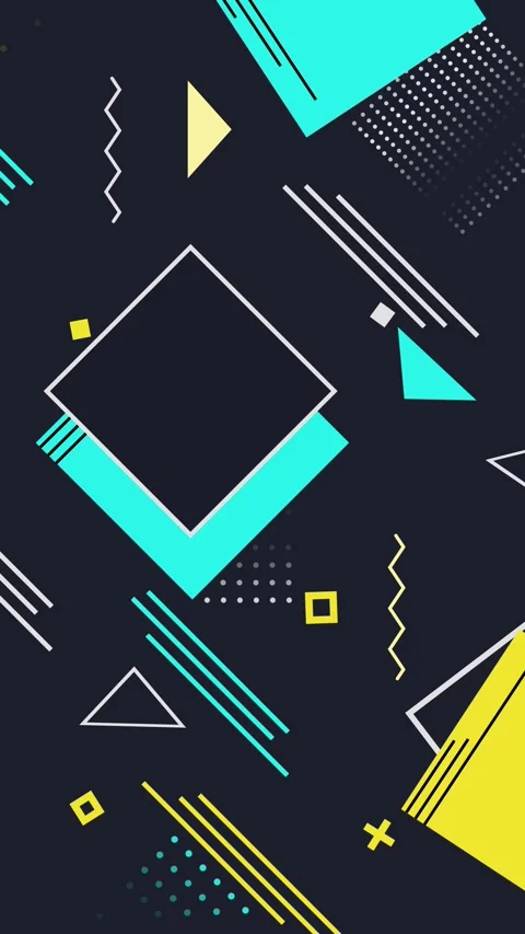 Stylish Shaped Wallpaper Stock Footage 260721219