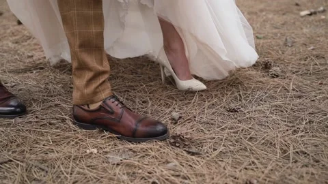 Stylish shoes Stock Footage 147753250