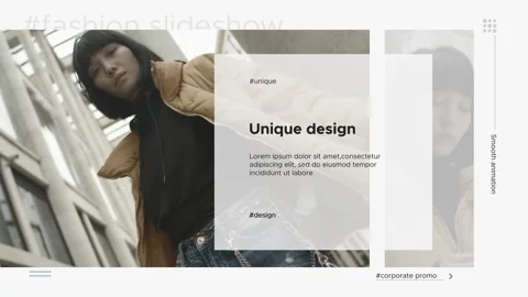 Stylish Slideshow 스톡 After Effects