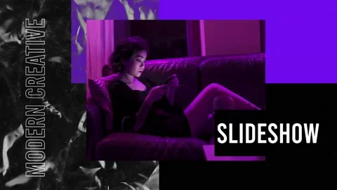 Stylish Slideshow for After Effects After Effects stock
