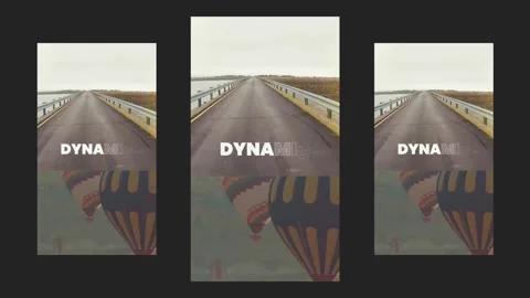 Stylish Smooth Instagram Opener After Effects stock