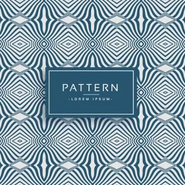 Stylish smooth lines vector pattern background 스톡 일러스트