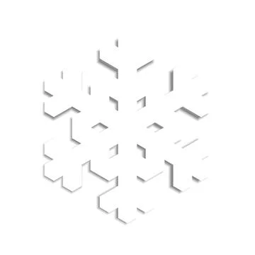 Stylish Snowflake Icon Design for Various Uses イラスト素材