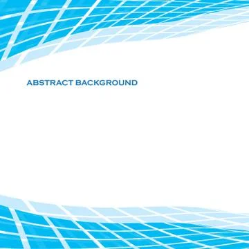 Stylish square abstract tiled blue background Stock Illustration