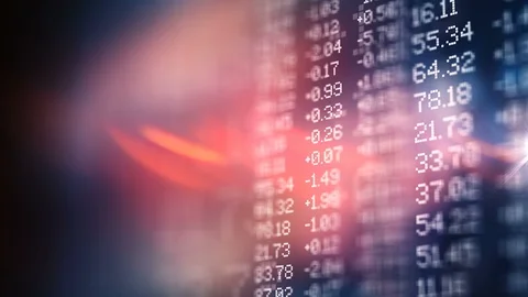 Stylish Stock Market Background Loop Stock Footage 86058078