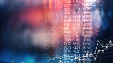 Stylish Stock Market Background Loop Video stock 86058159