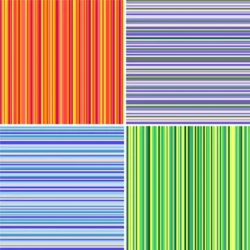 Stylish stripe backgrounds (seamless) Stock Illustration
