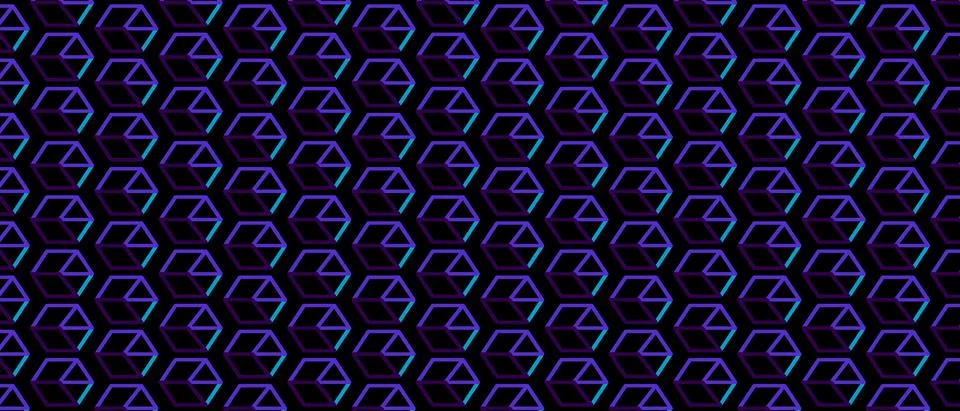 Stylish structure hexagonal line geometric pattern vector background Stock Illustration