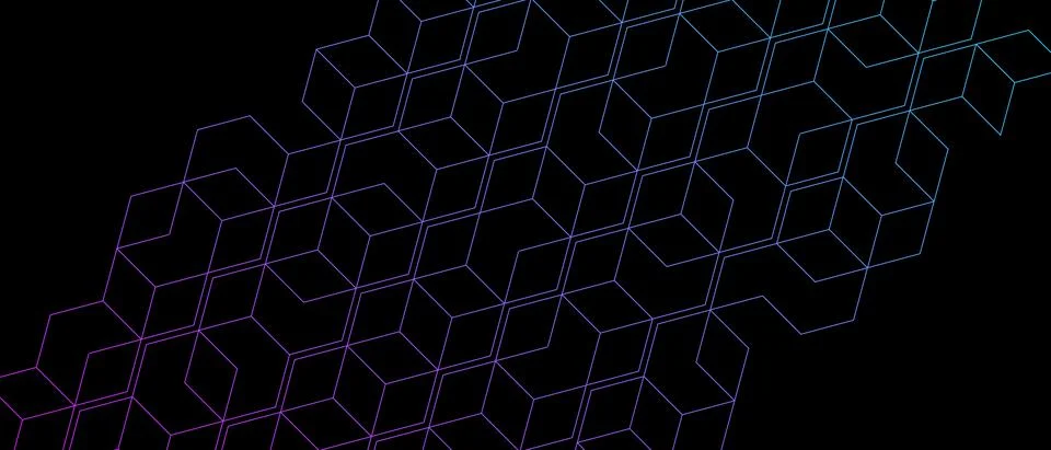 Stylish structure hexagonal line geometric pattern background.  Illustrazione stock