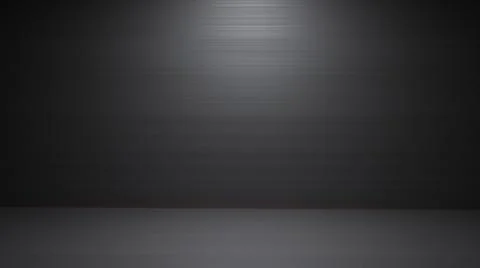 Stylish studio room 3d rendering black concrete background Stock Illustration