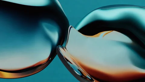 Stylish Sunglasses Featuring a Wave Design in Contemporary and Vibrant Colors Stock Footage 294716976