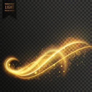 Stylish swirl light effect vector background Stock Illustration