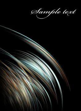 Stylish template Stock Illustration