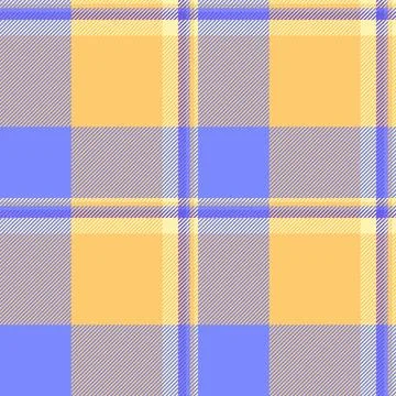 Stylish textile pattern tartan, tattersall texture seamless background. Tab.. Stock Illustration