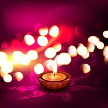 Stylish vector diwali background Stock Illustration