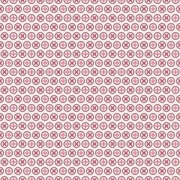 Stylish vector pattern (tiling). Pink color Stock Illustration