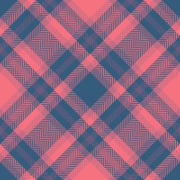 Stylish, vibrant textile pattern featuring a geometric plaid design in shades Stock Illustration