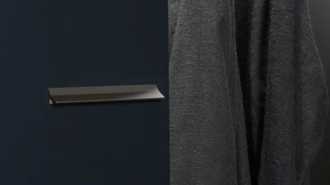 Stylish wardrobe for outerwear and shoes Vidéo 179096341