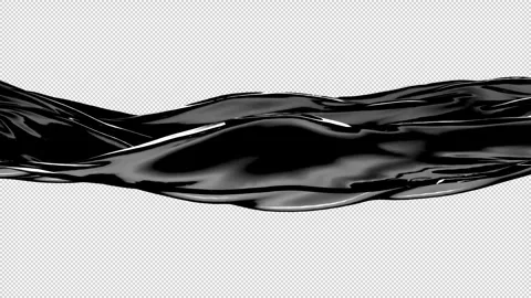 Stylish water waves Loop HD Video stock 336328747