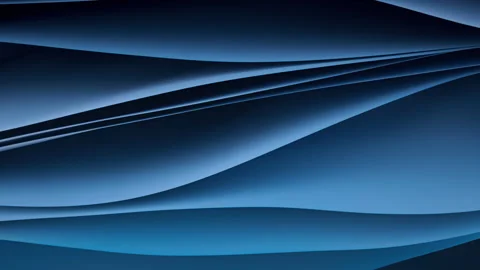 Stylish wave background 3D generated lines and straps wave windows Stock Footage 244830382