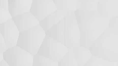 Stylish white background with geometric cell structure - seamless looping Video stock 87470314