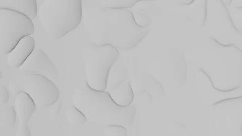 Stylish white background with smooth round surface structure - seamless looping Stock-Footage 81046497