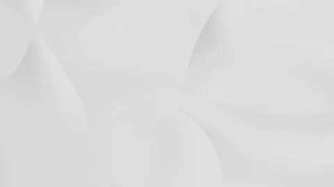 Stylish white background with smooth surface waves - seamless looping (FULL HD) Stockbeeldmateriaal 82217426