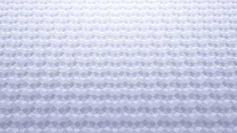 Stylish white creative abstract low poly background in 4k. Abstract waves move Stock Footage 140988763