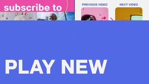 Stylish Youtube Slides | After Effects After Effects stock