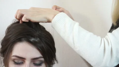 Stylist doing styling Stock Footage 109367343