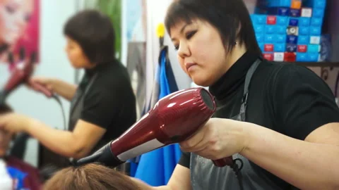 Stylist makes styling easier Stock Footage 87584811