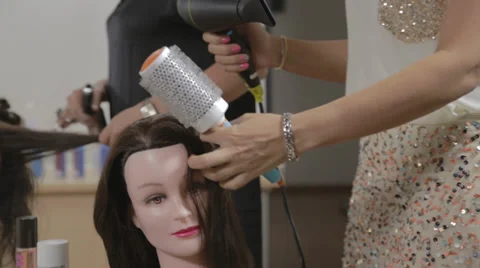 Stylist School Stock Footage 38351737