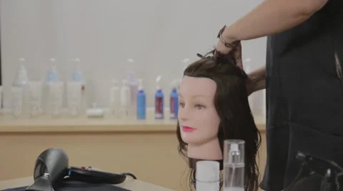 Stylist School Stock Footage 38353710