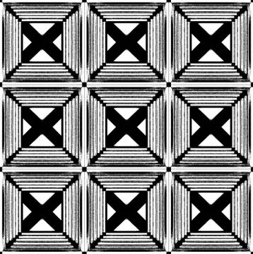 Stylistic abstract light background with a diverse geometric structure. 3D Stock Illustration