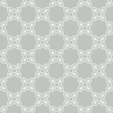 Stylization of oriental pattern. Abstract ethnic geometric seamless pattern. Stock Illustration